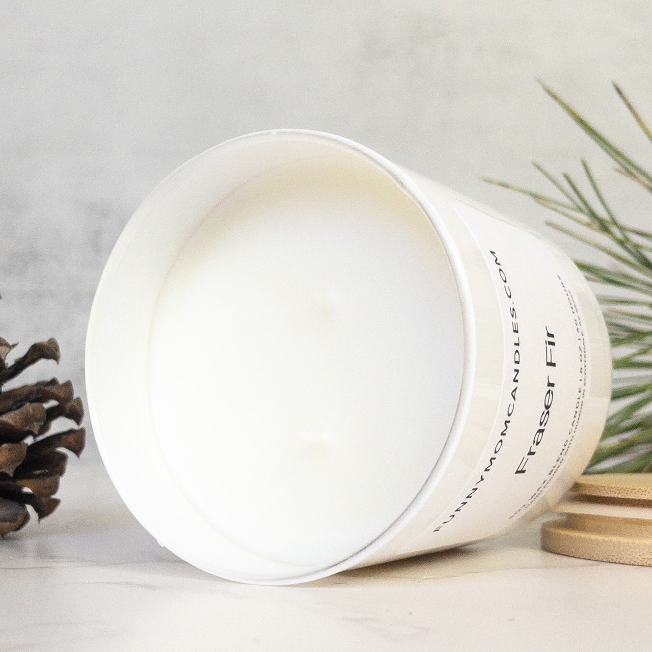 Fraser Fir - White Jar