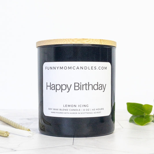 Happy Birthday - Black Jar