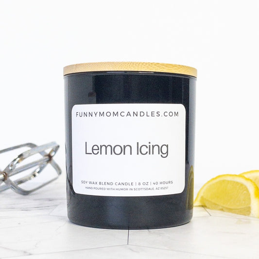 Lemon Icing - Black Jar