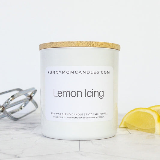 Lemon Icing - White Jar