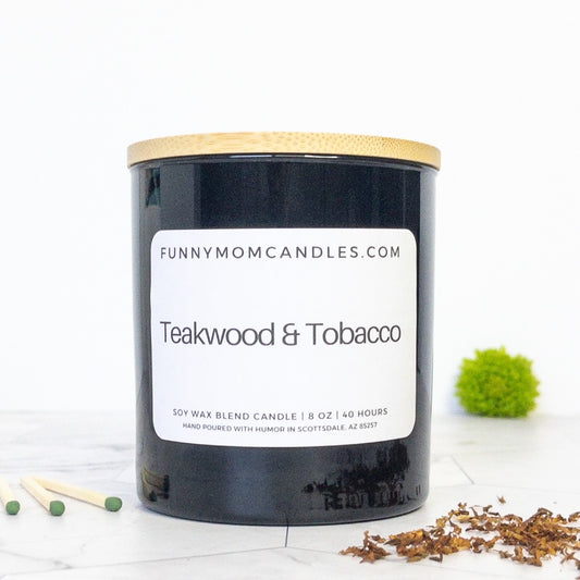 Teakwood & Tobacco - Black Jar
