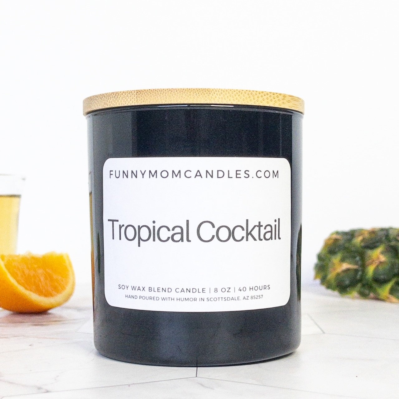 Tropical Cocktail - Black Jar