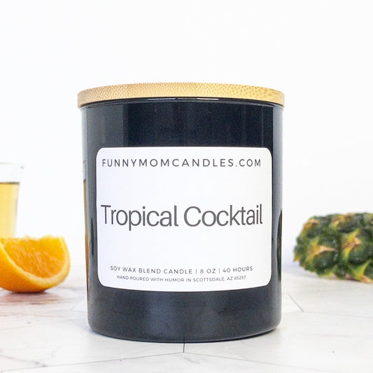 Tropical Cocktail - Black Jar