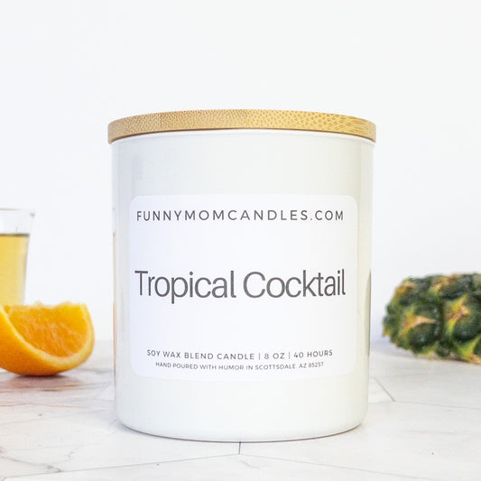 Tropical Cocktail - White Jar