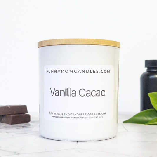 Vanilla Cacao - White Jar