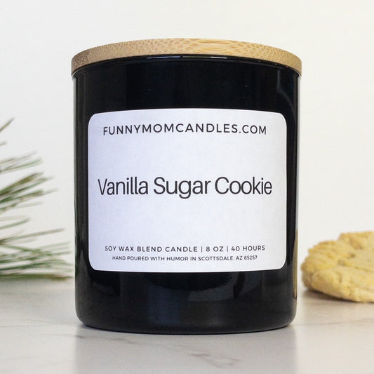 Vanilla Sugar Cookie - Black Jar