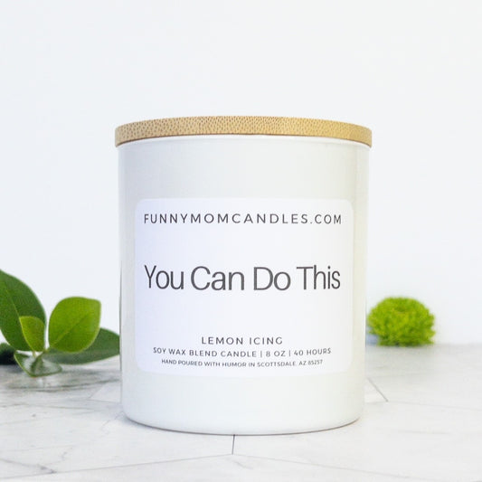 You Can Do This - White Jar